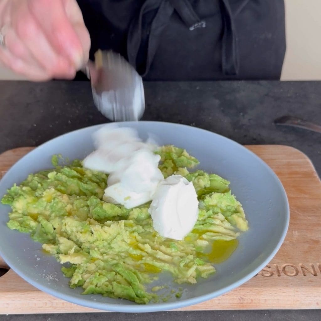 Avocado and Salmon Cheesecake