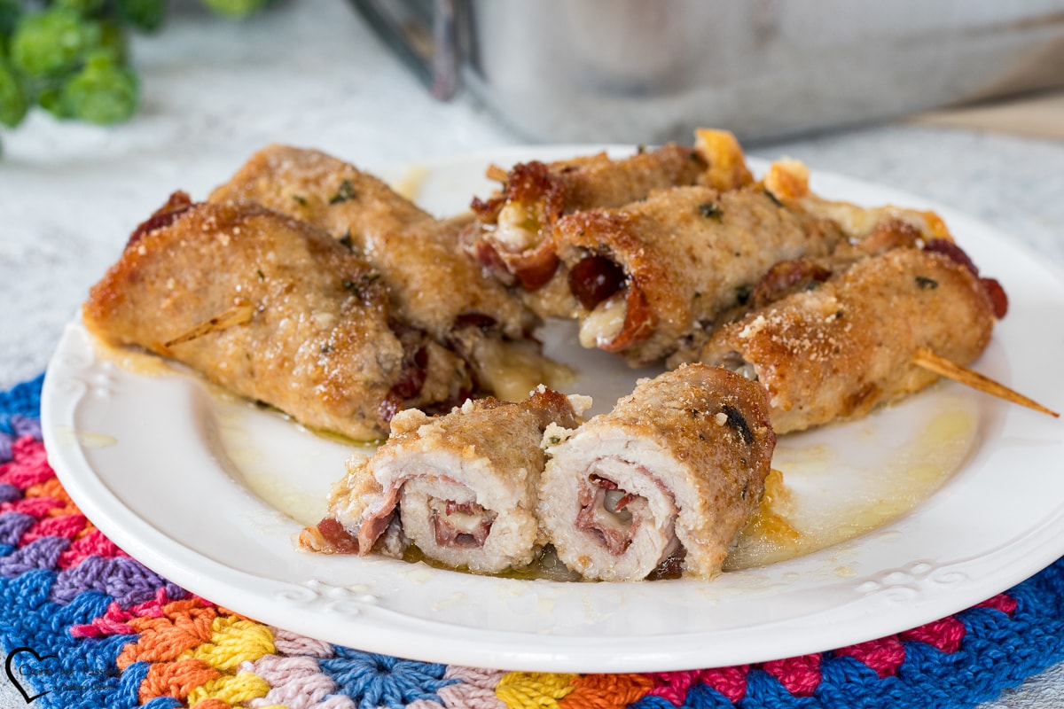 BREADCRUMBED PORK LOIN ROLLS