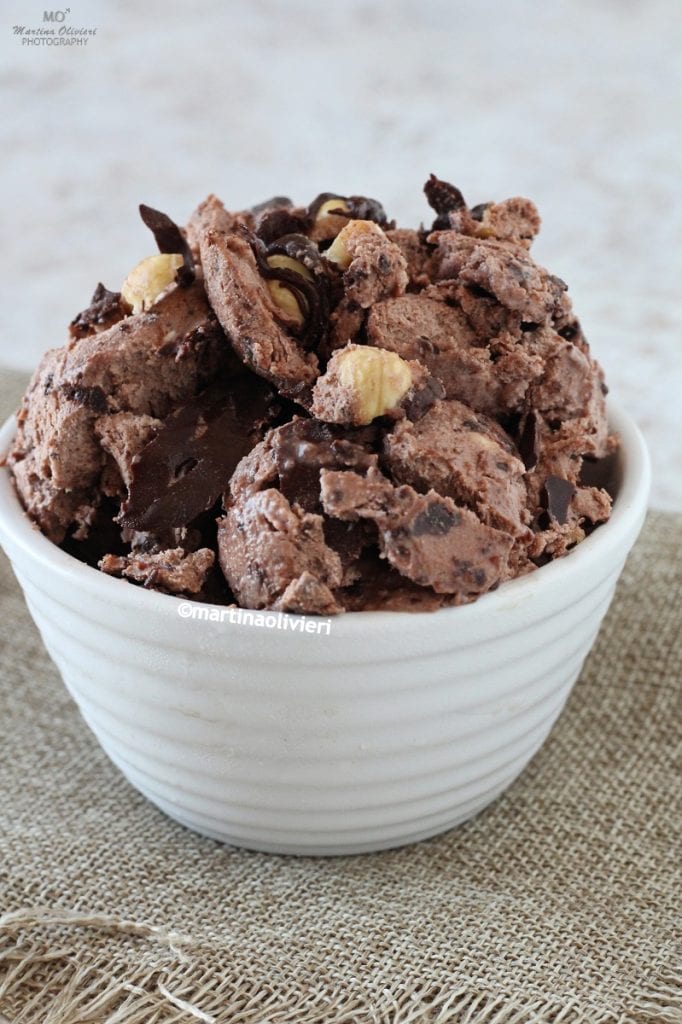 Bacio Flavored Ice Cream