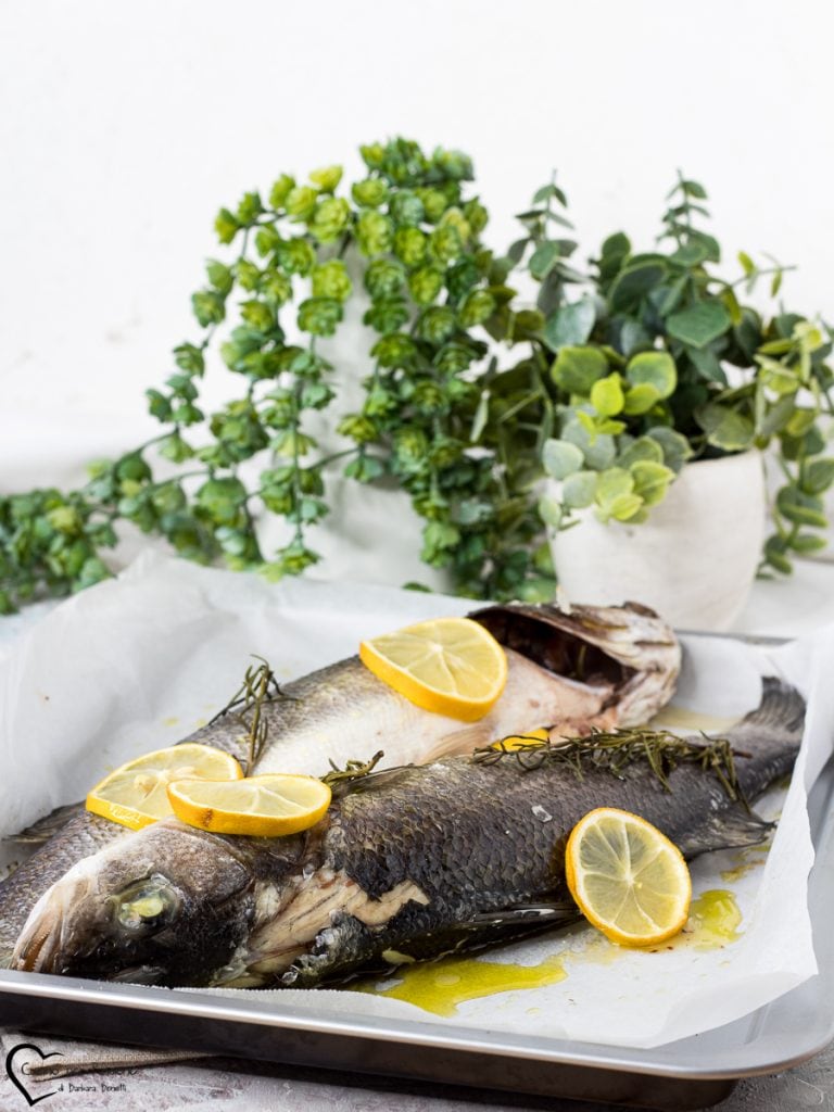 Baked Sea Bass