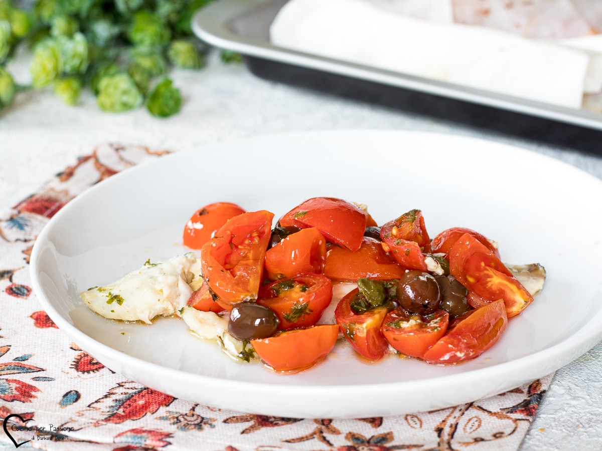 BAKED SEA BREAM IN FOIL