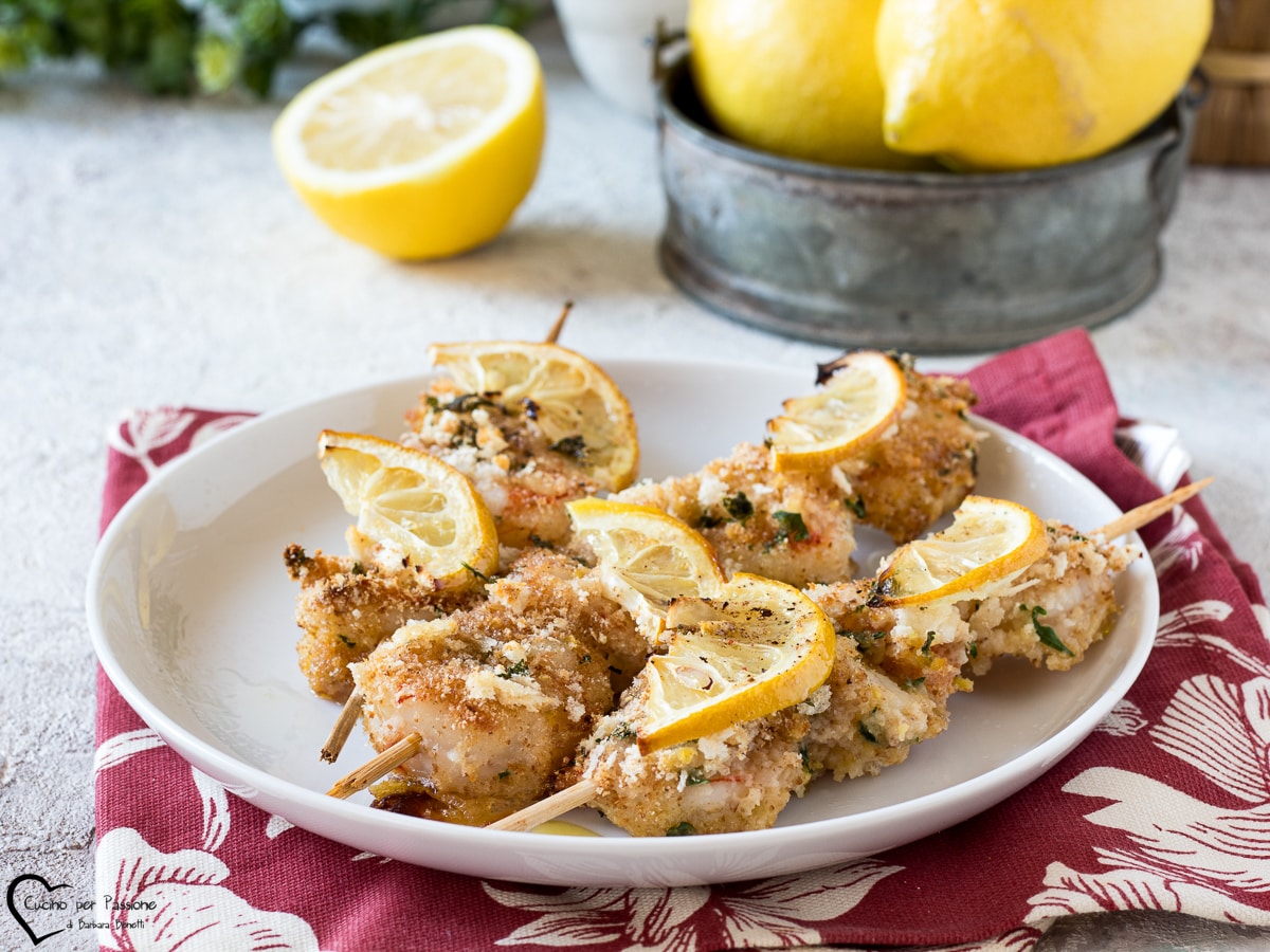 BAKED SHRIMP with Breadcrumbs