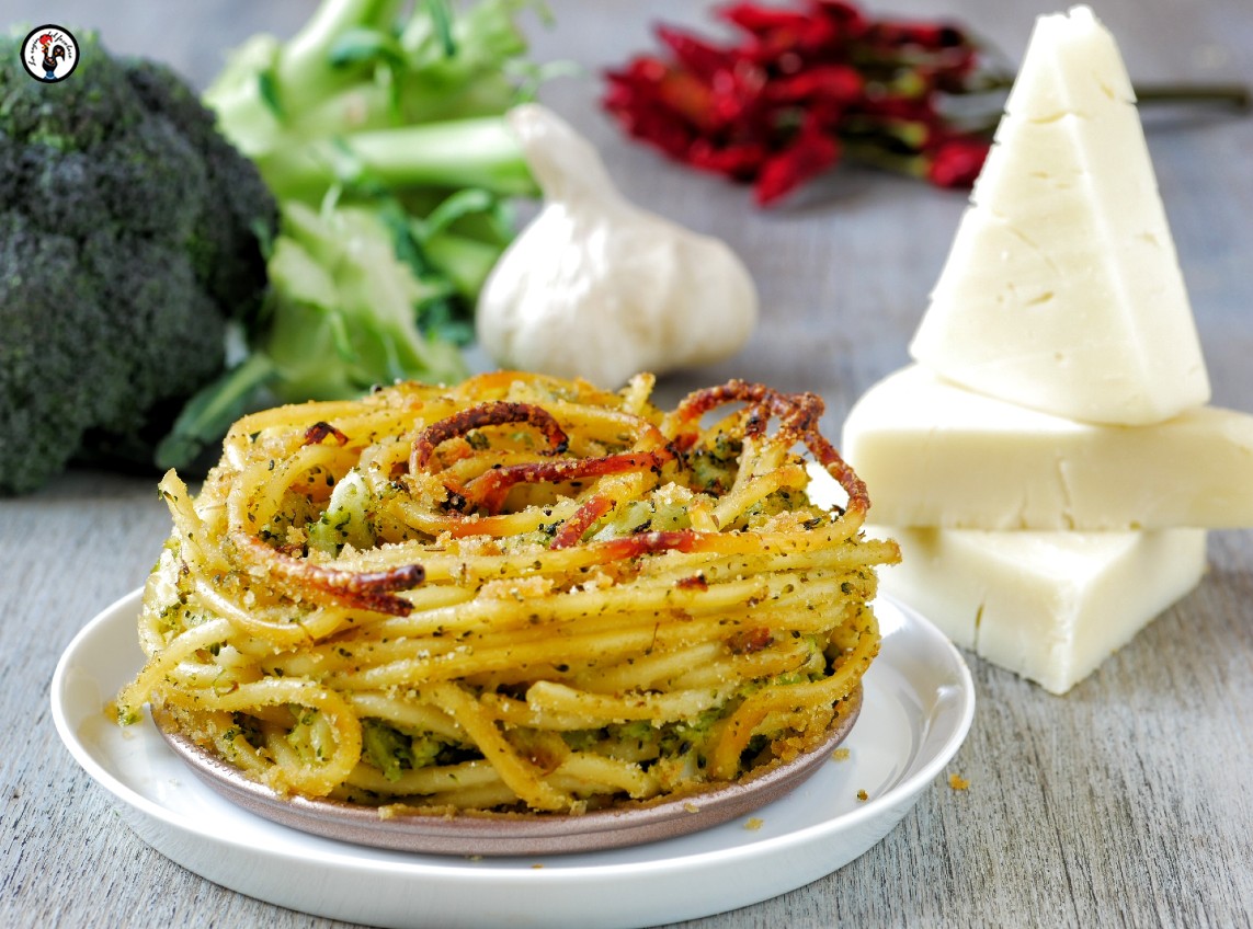 Baked Bucatini and Broccoli Pie – Sicilian Recipe