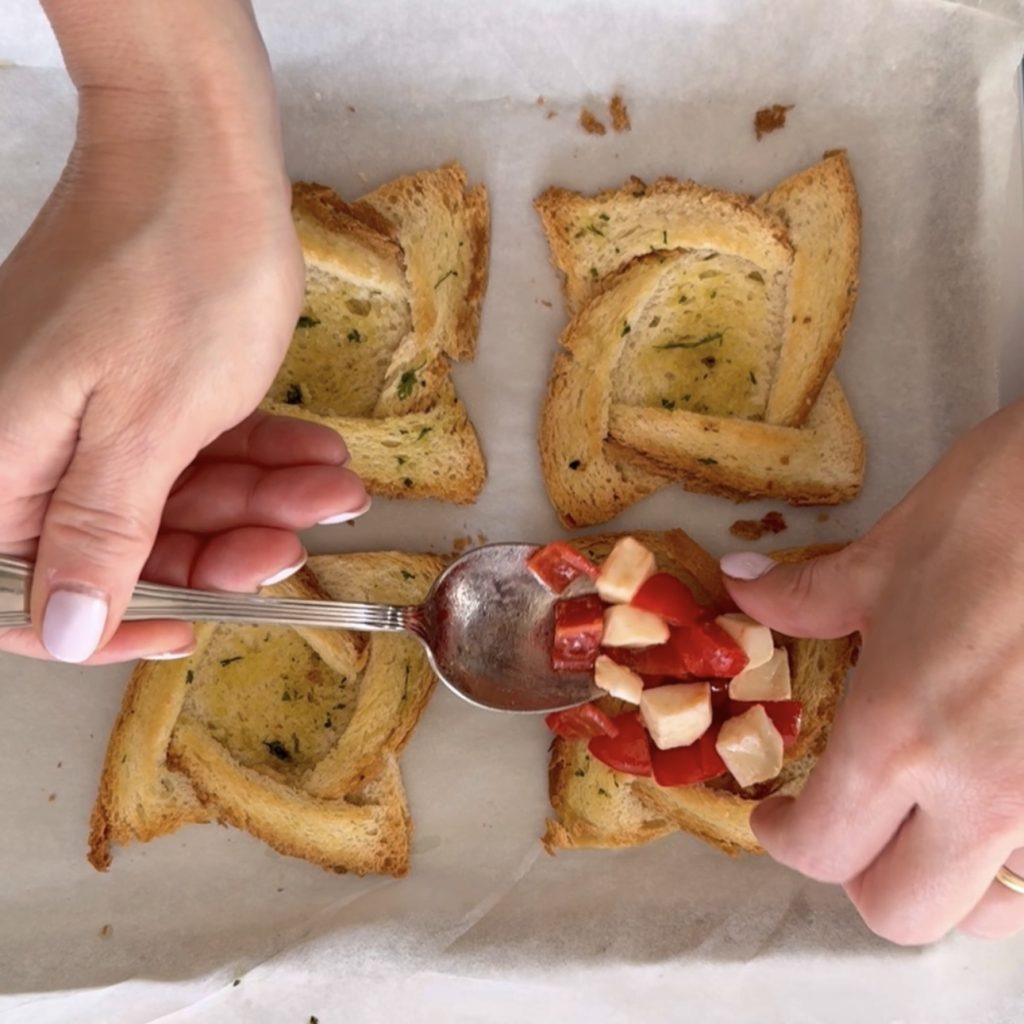 Bread Baskets Caprese Style