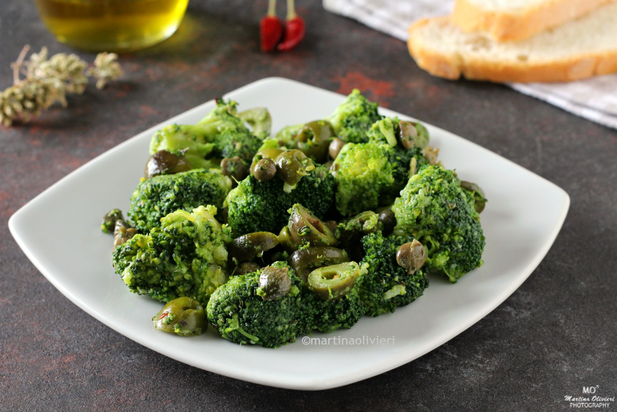 Broccoli with Olives and Capers