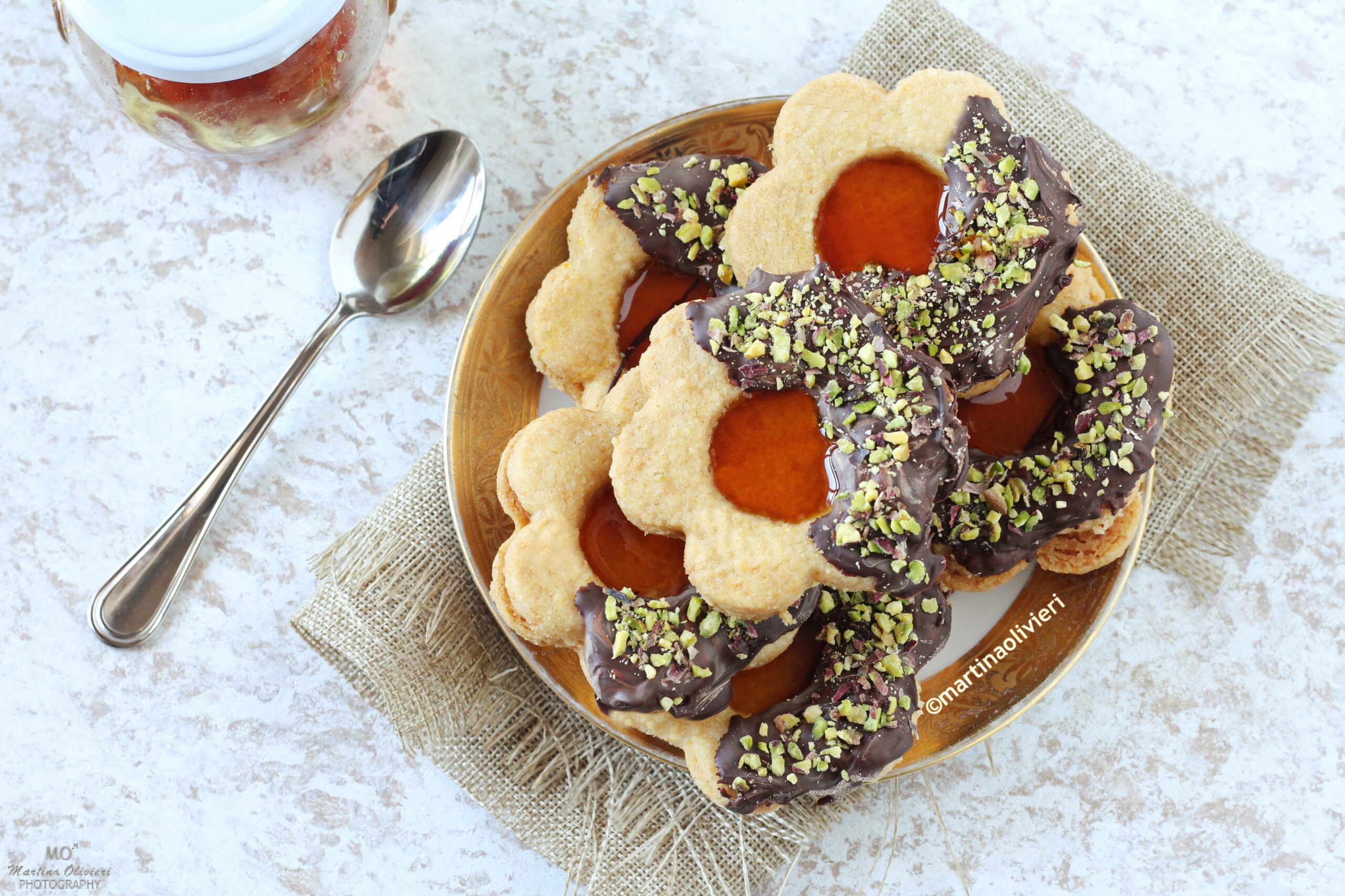 Bull’s Eye with Chocolate and Caramel