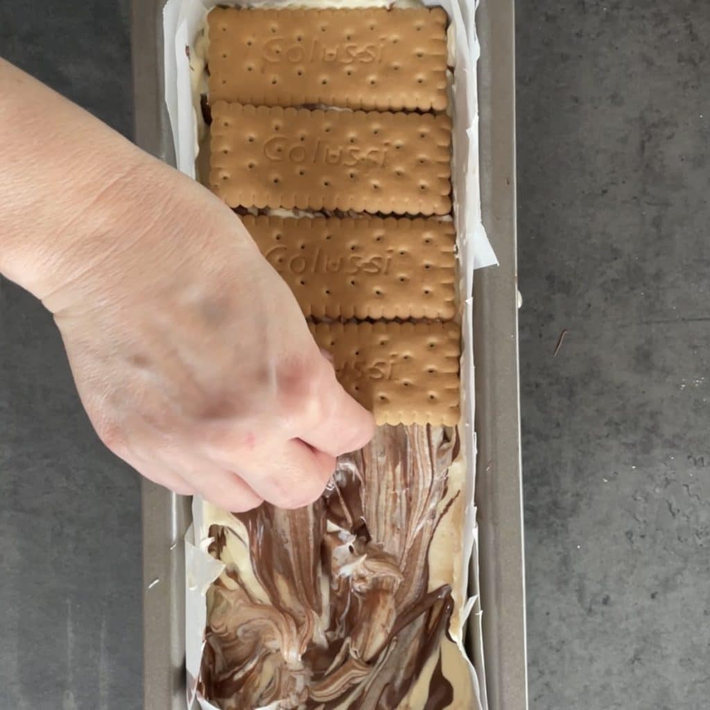 Cookie ice cream sandwiches