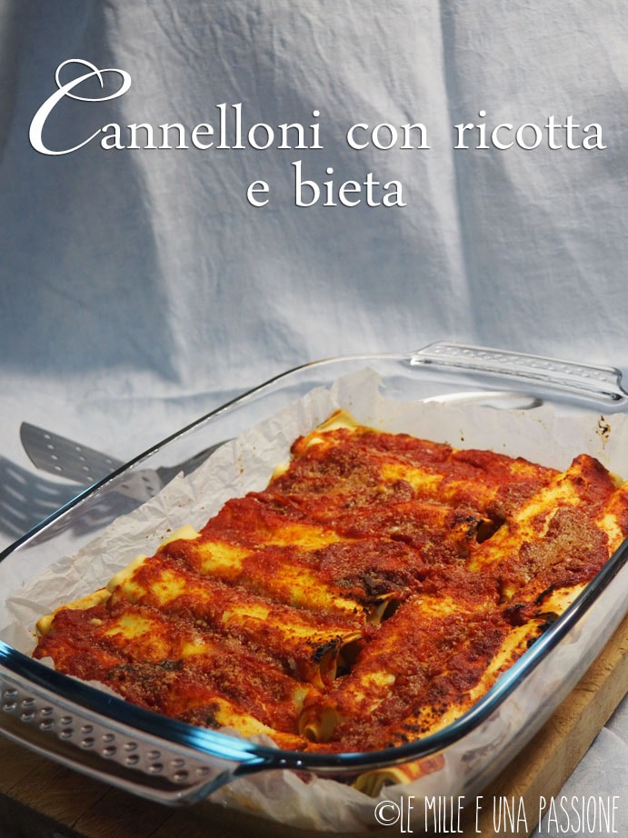 Cannelloni with Ricotta and Swiss Chard