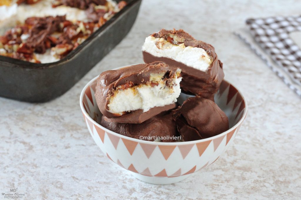 Caramel Pecan Ice Cream Bars