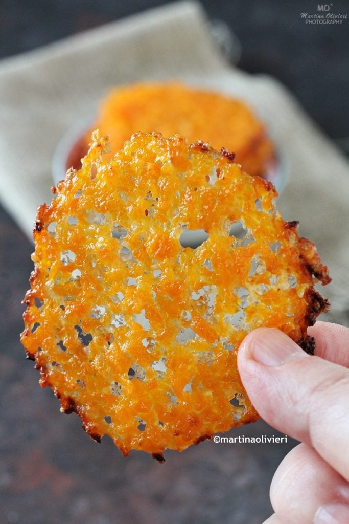 Carrot and Parmesan Wafers