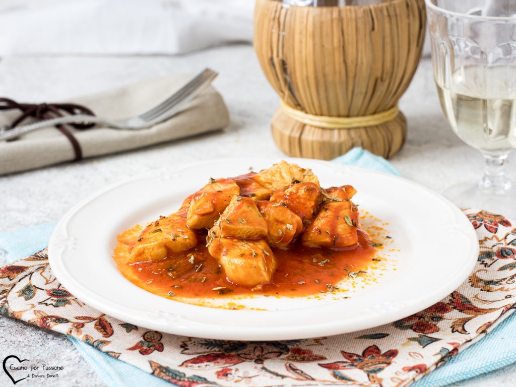 Chicken bites alla pizzaiola