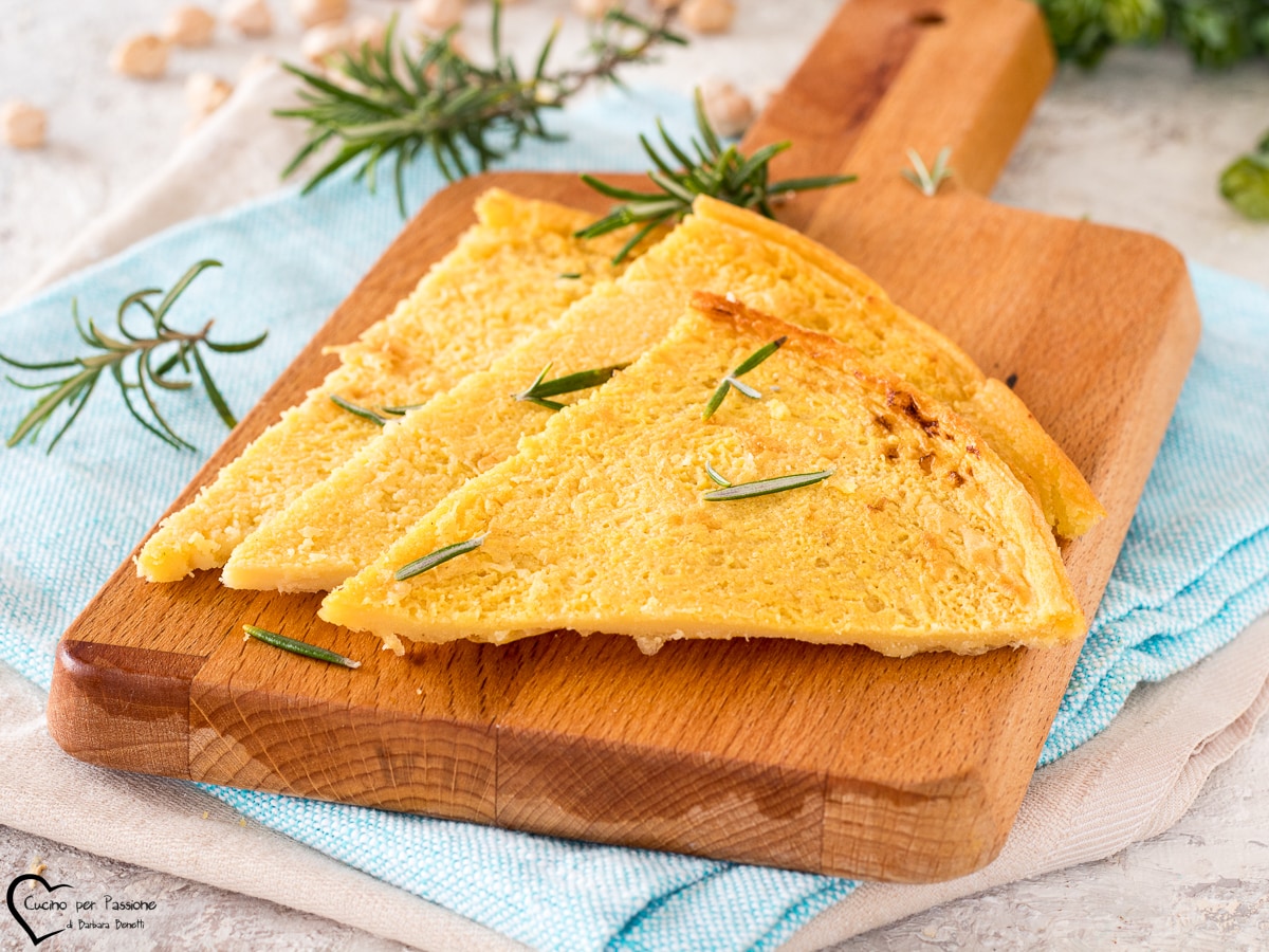 CHICKPEA AND ROSEMARY FLATBREAD