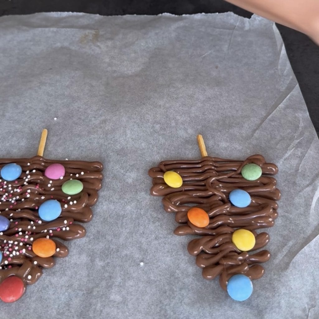 Chocolate Christmas Trees
