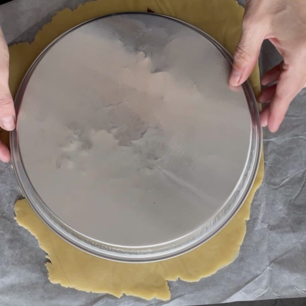 Christmas Tart with Nutella