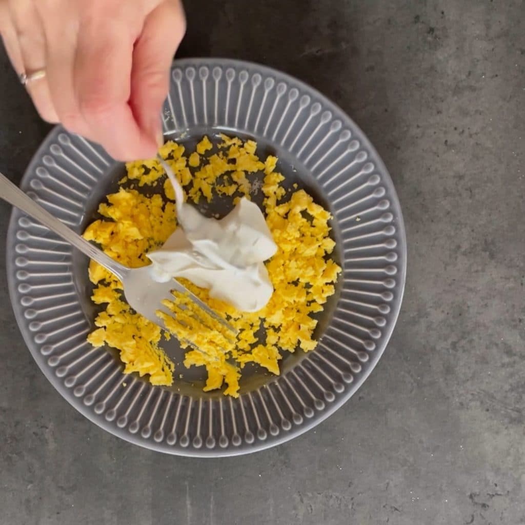 Christmas Tree Deviled Eggs