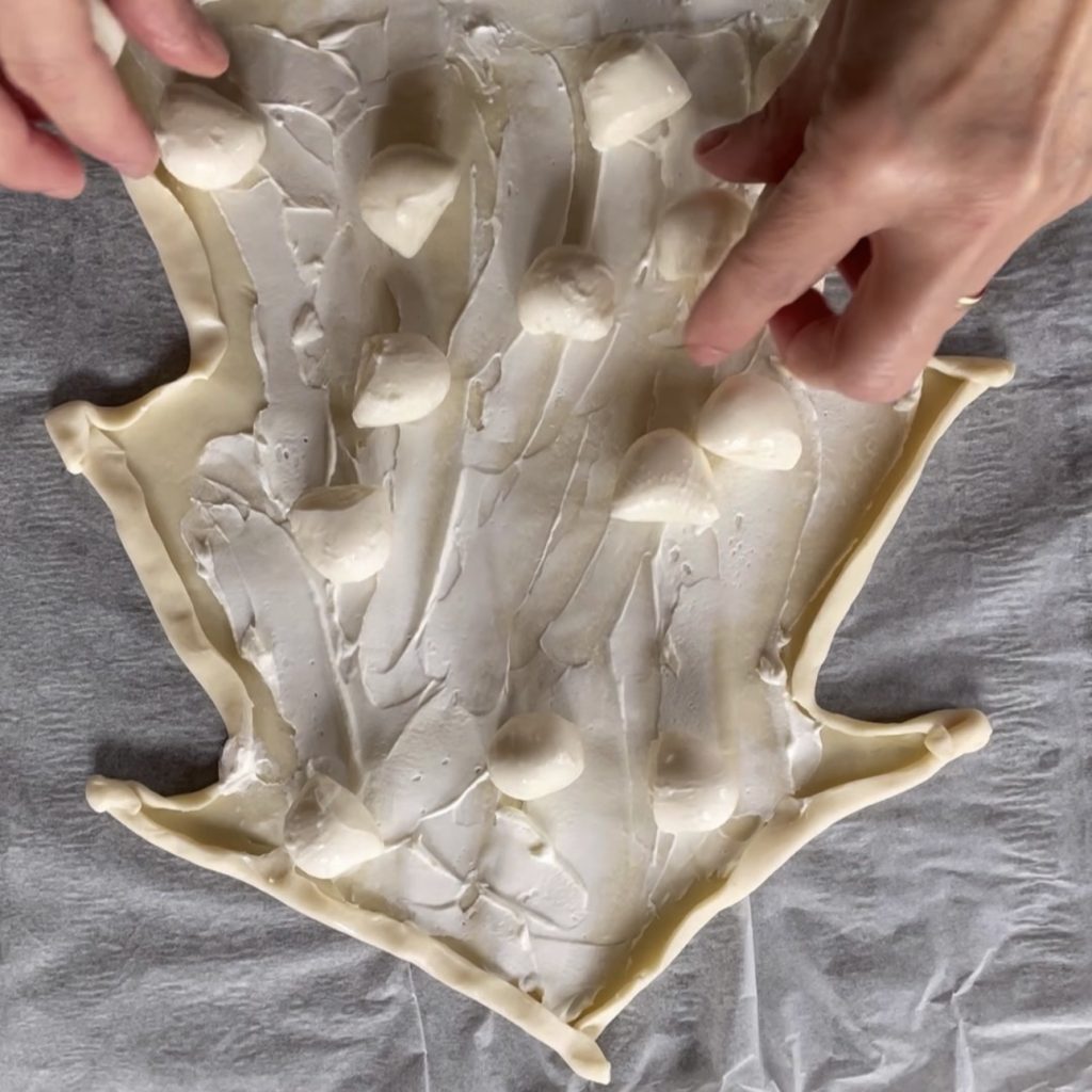 Christmas Tree Savory Pie