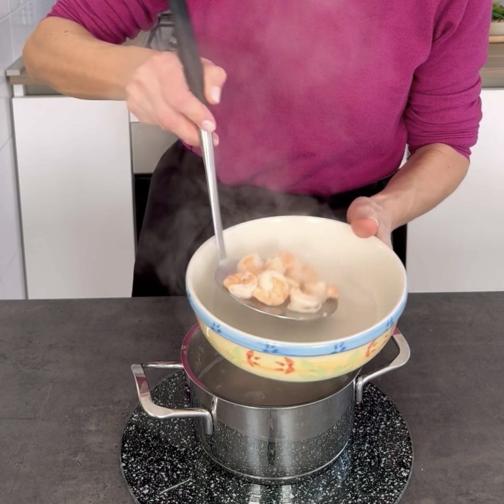 Cuttlefish and shrimp salad