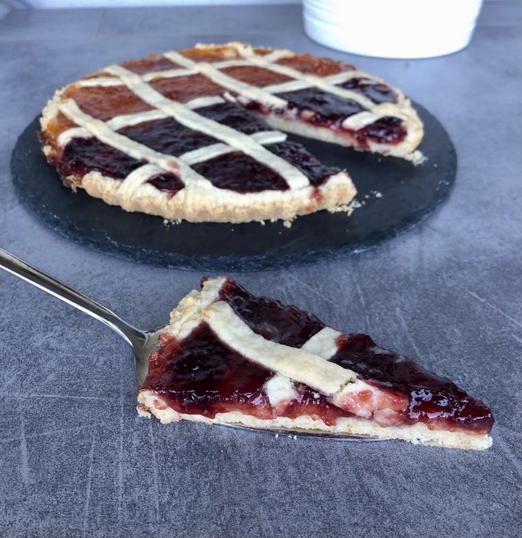 Vegan Tart with Jam