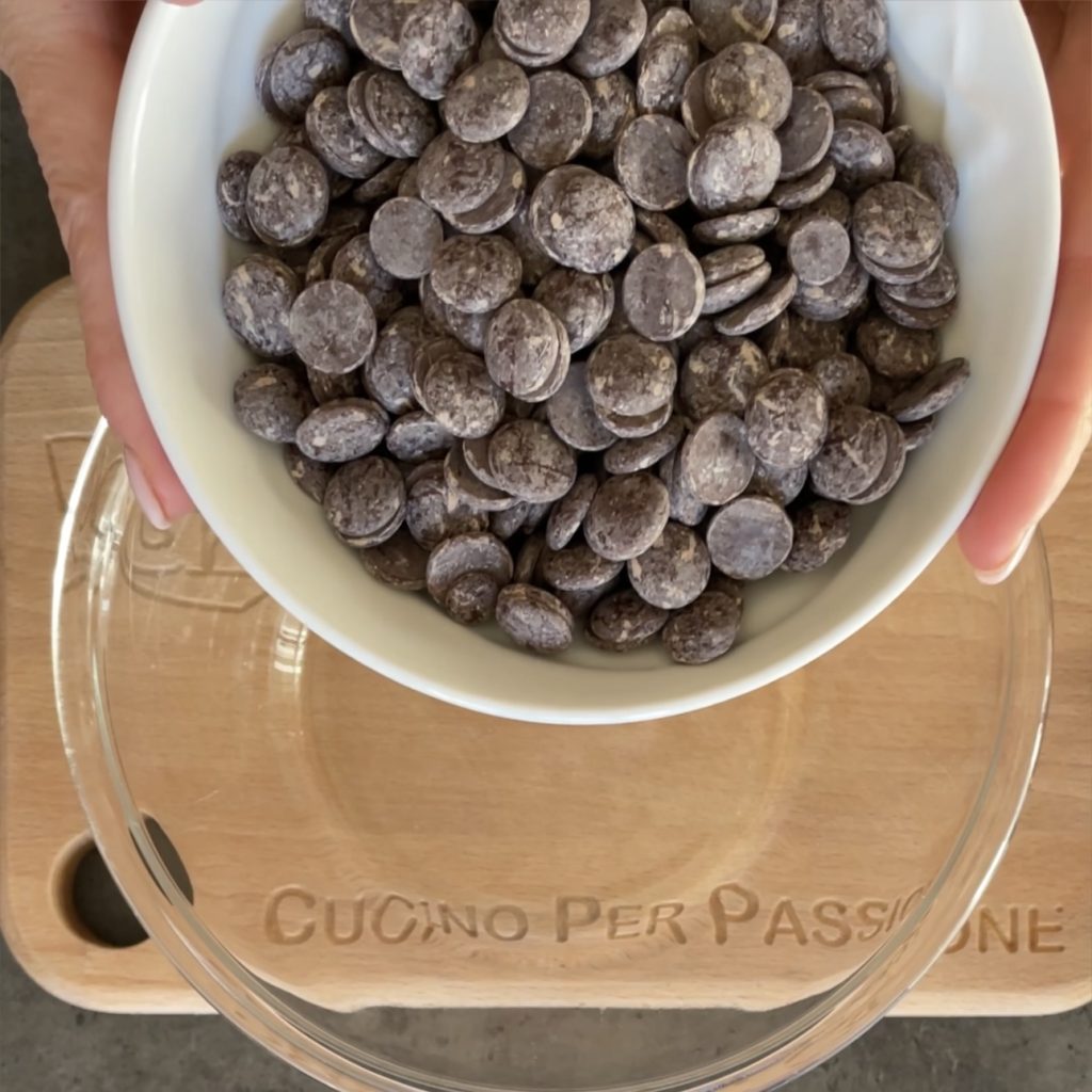 Dried fruit with chocolate