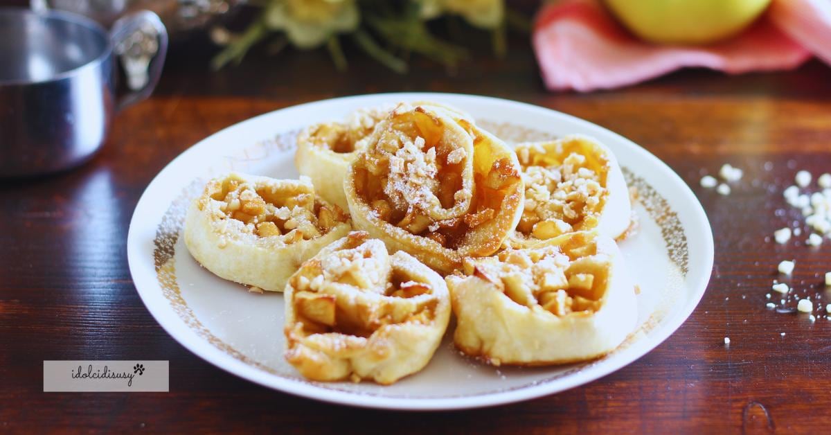 Apple Swirls with Puff Pastry