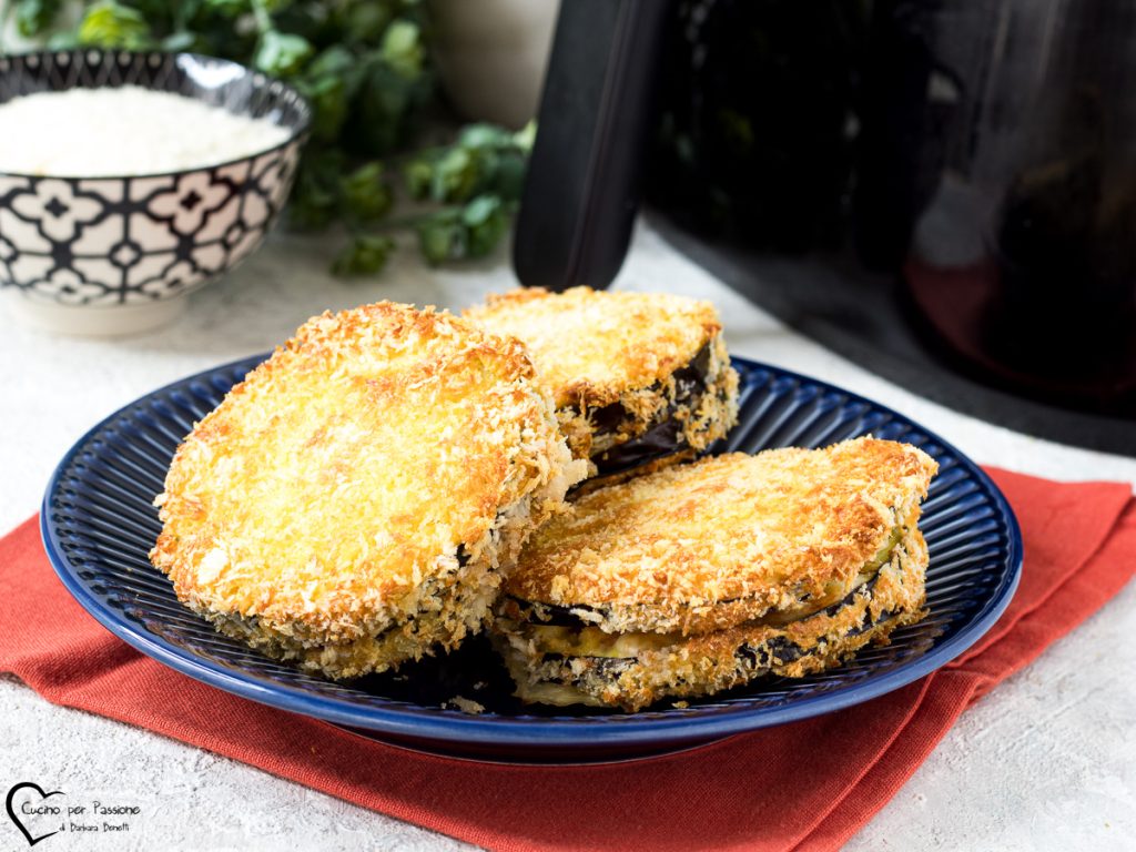 Eggplant cordon bleu in air fryer
