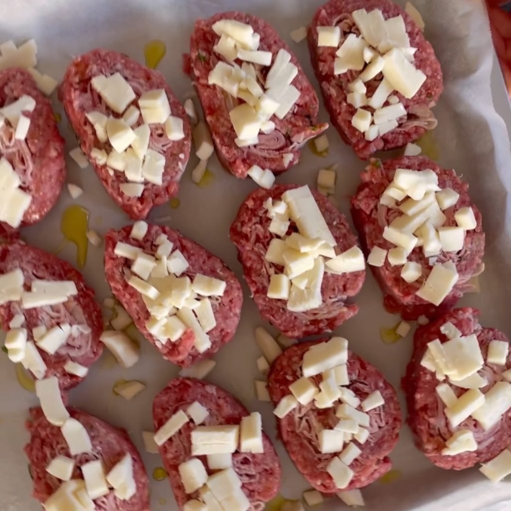 Filled Minced Meat Swirls