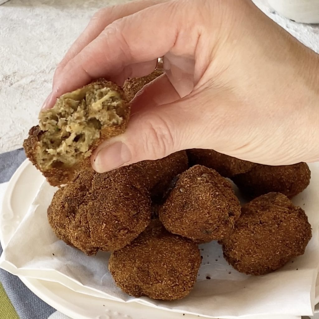 Grandma's Eggplant Meatballs