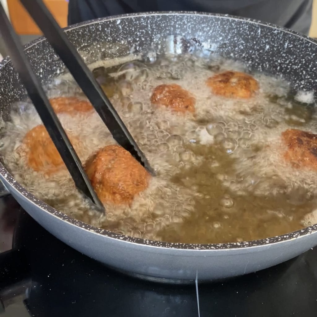 Grandma's Eggplant Meatballs