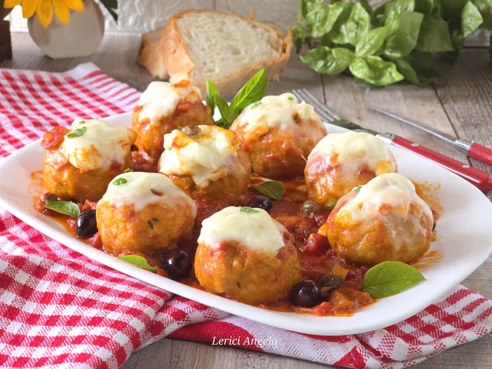 Soft Meatballs alla Pizzaiola