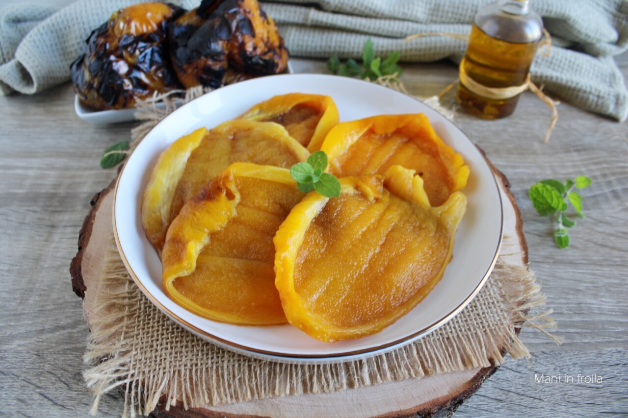 Roasted Peppers on the BBQ (Barbecue)