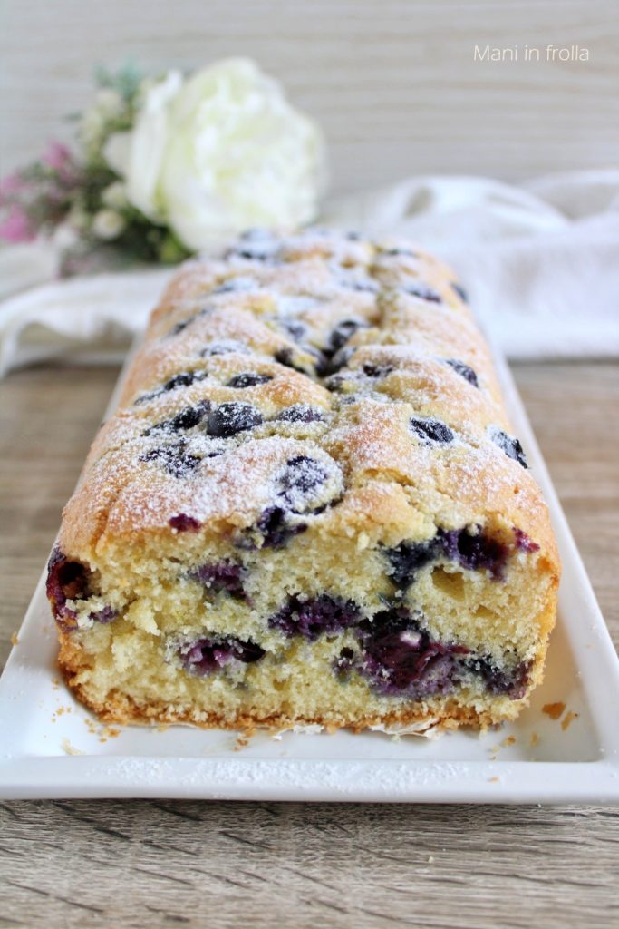 Soft Blueberry Plumcake