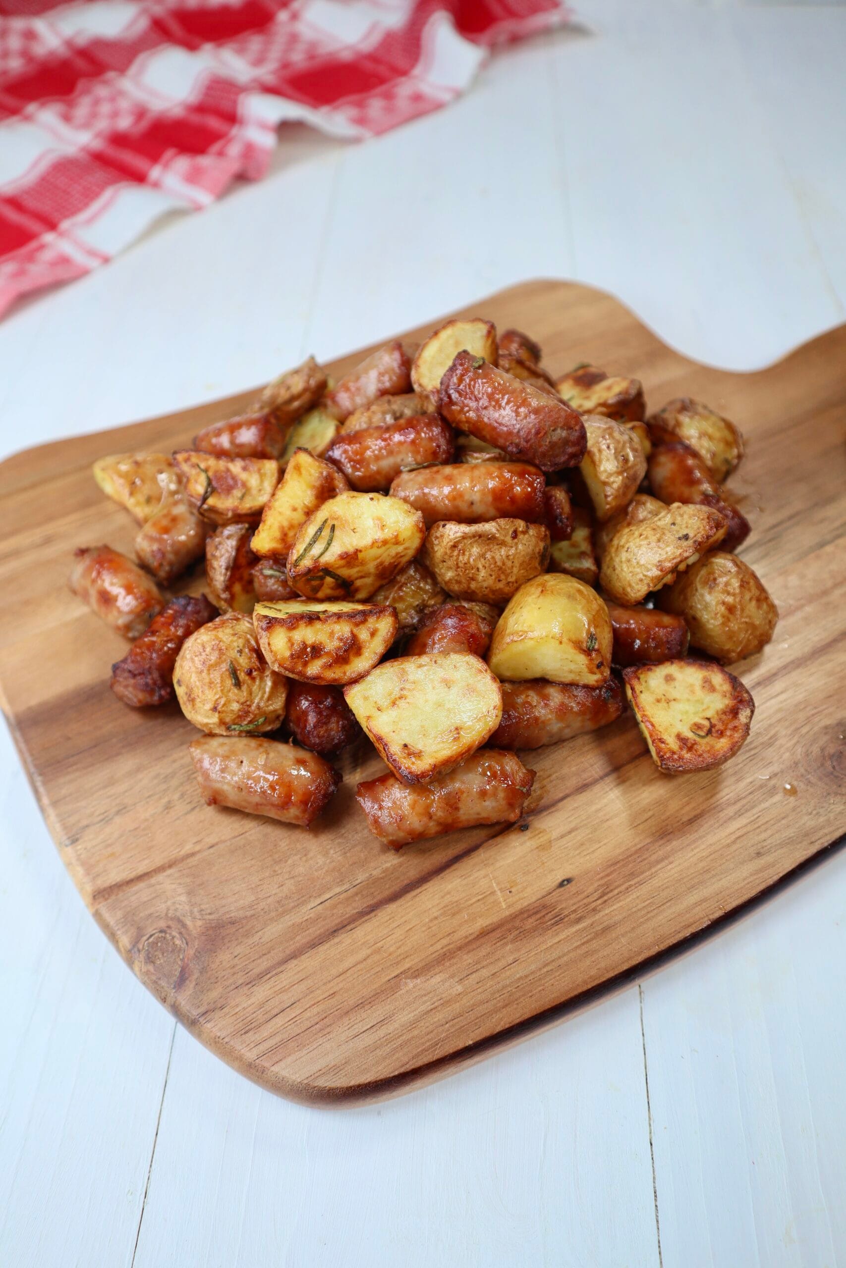 Sausage and Potatoes in Air Fryer