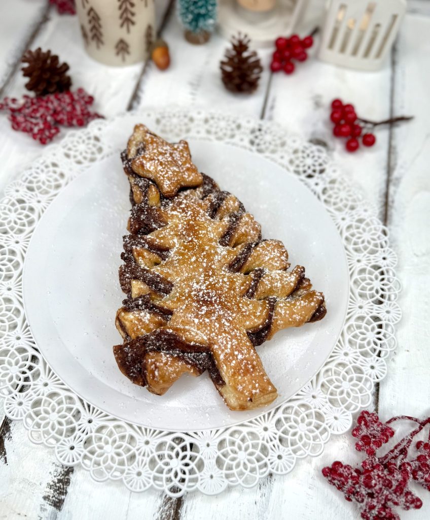 Nutella Puff Pastry Tree
