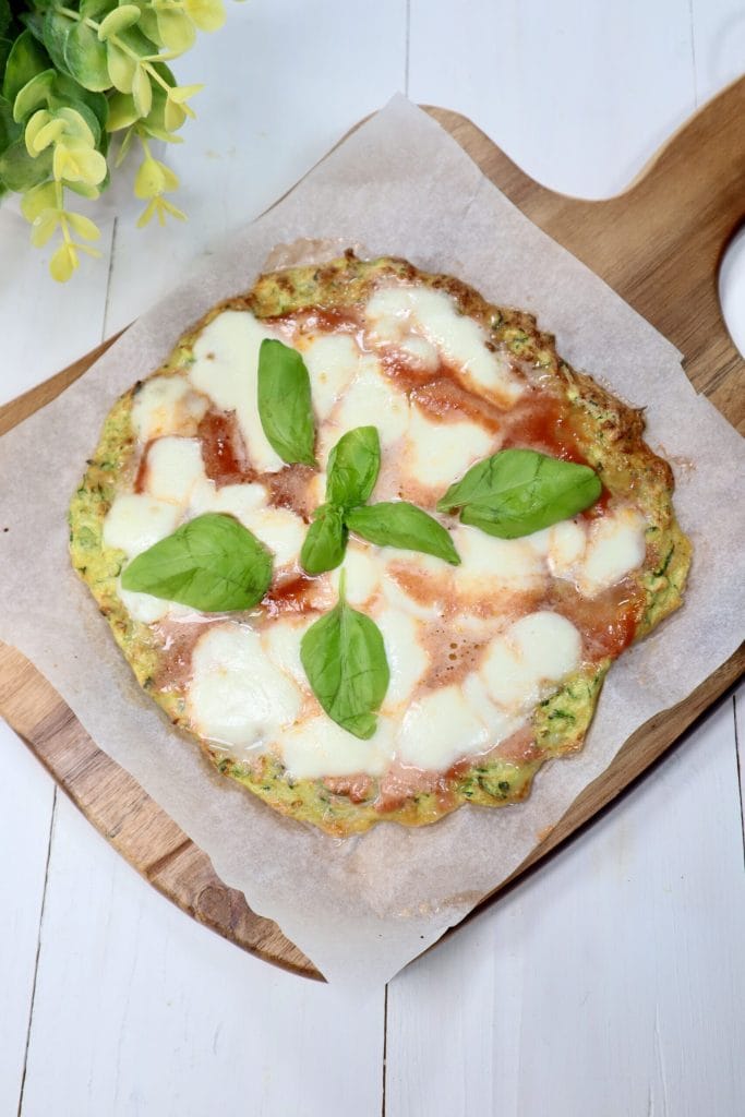Zucchini Pizza in Air Fryer