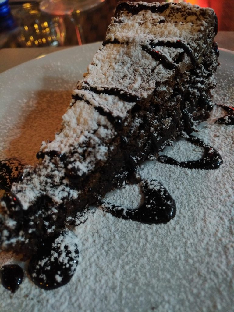 Naturally gluten-free Caprese cake recipe ViaggiandoMangiando