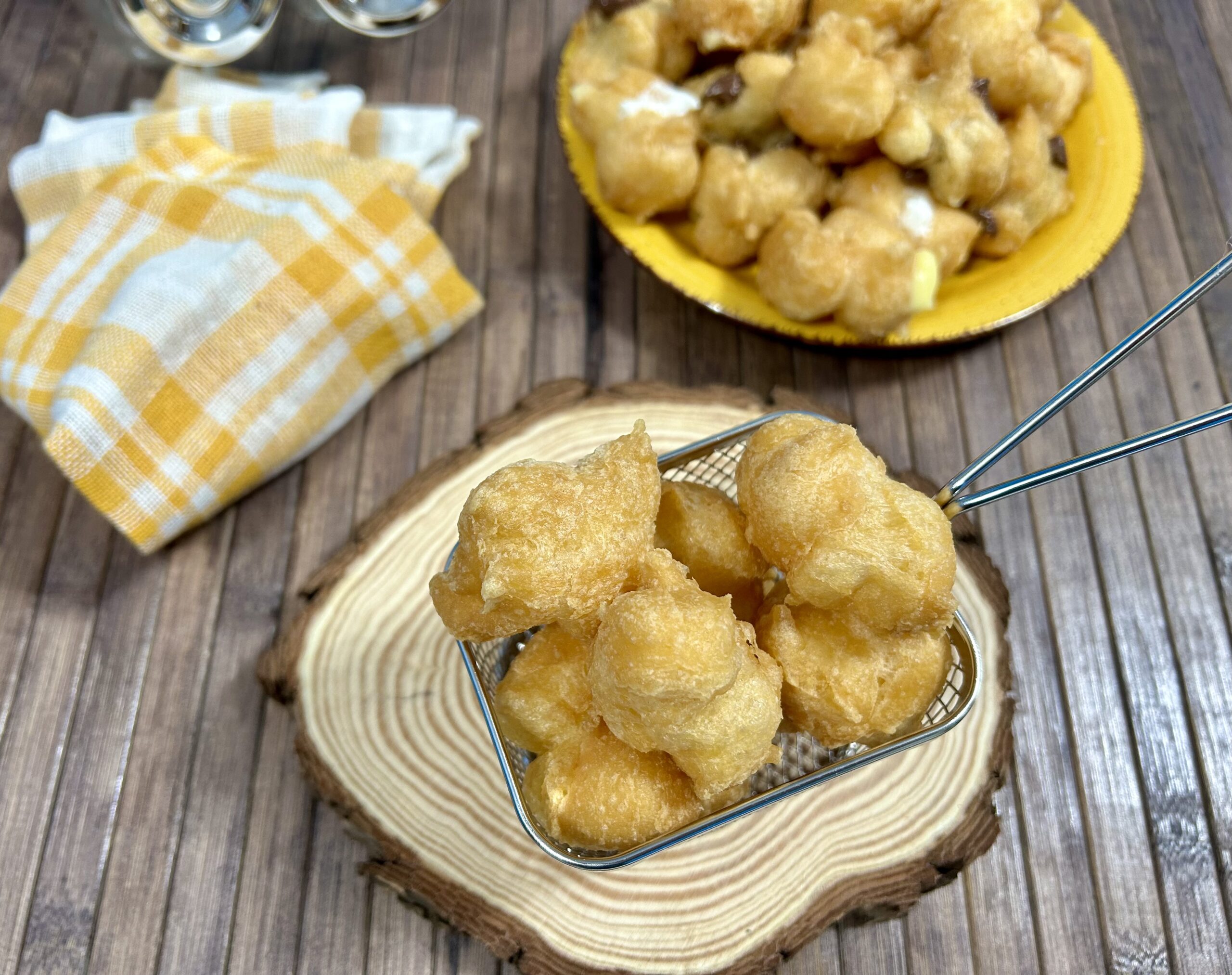 Fried Puffs for Carnival