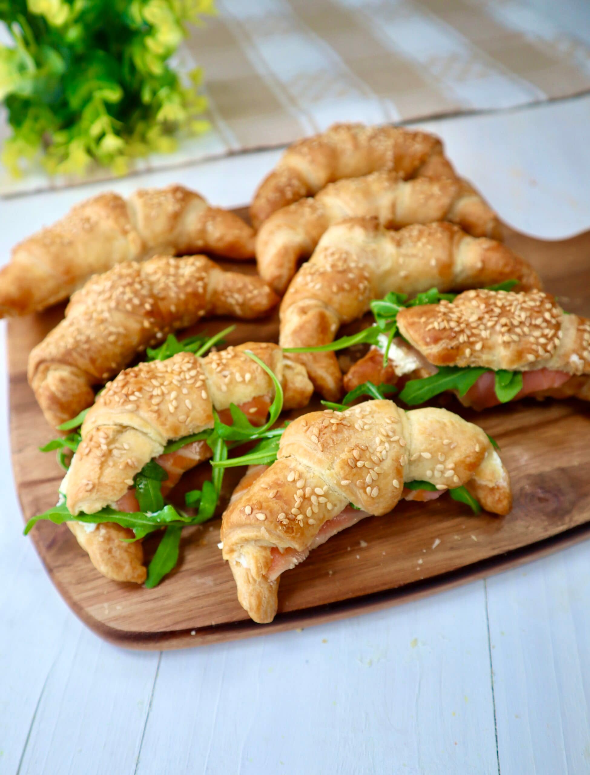 Savory Croissants in Air Fryer
