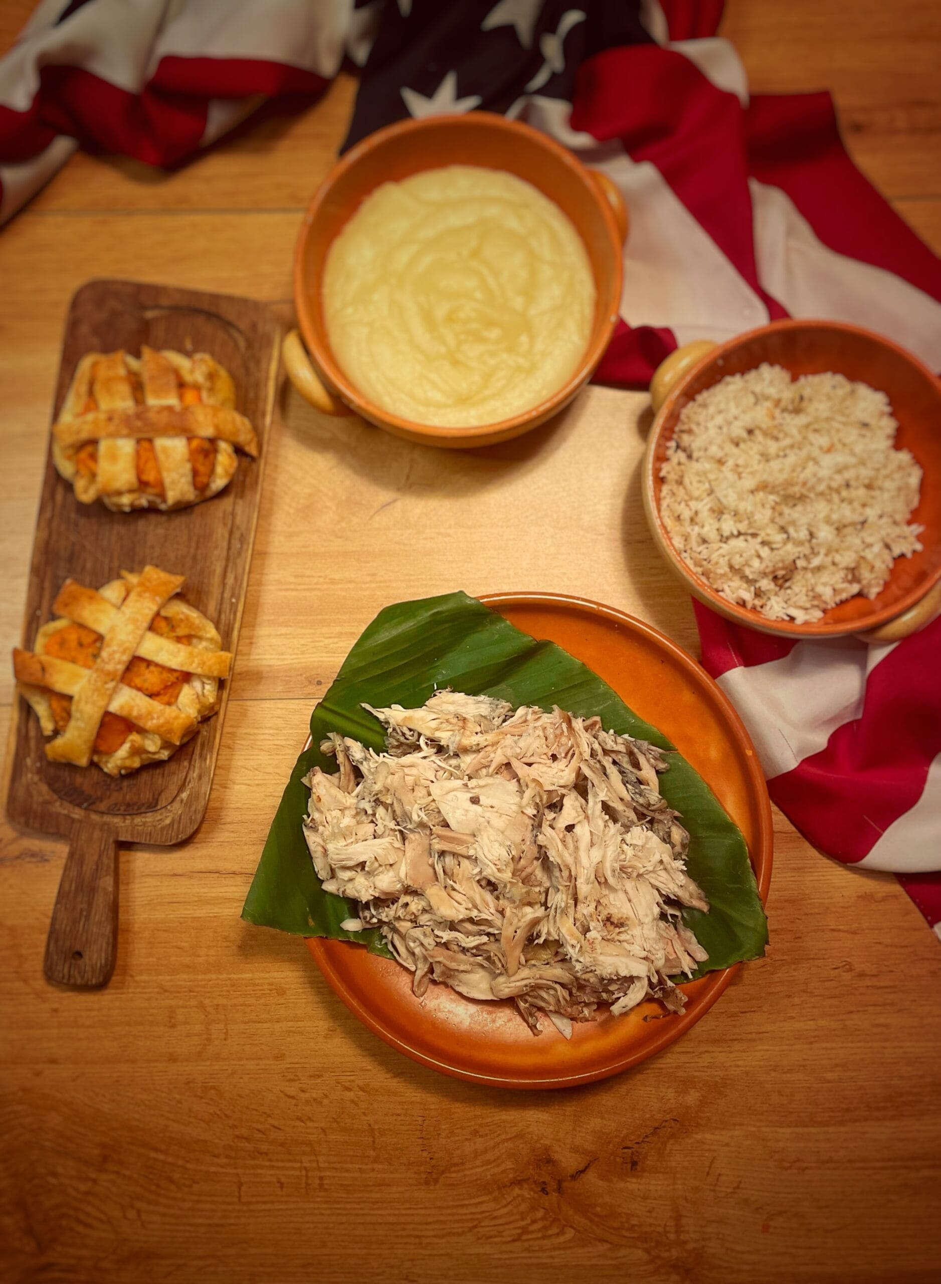 Kalua turkey: the Hawaiian Thanksgiving turkey.