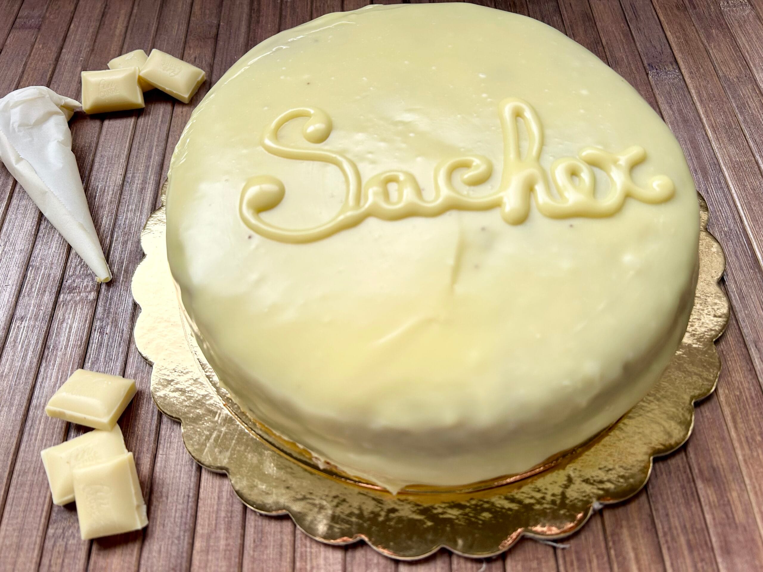 White Chocolate Sacher