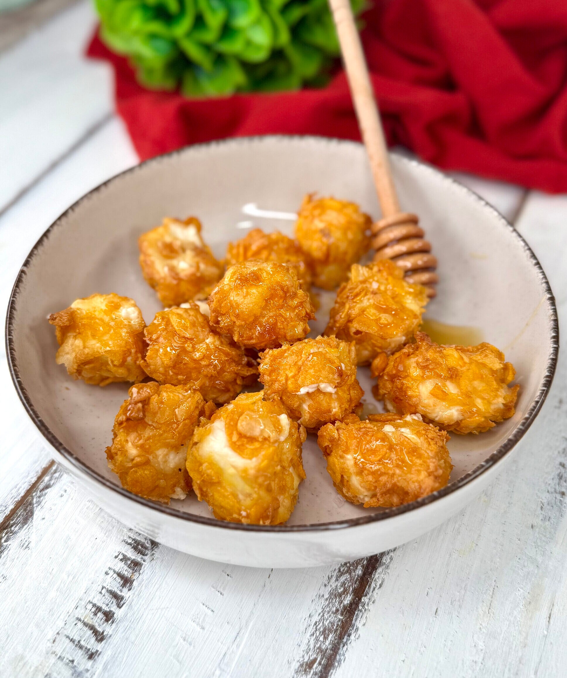Crunchy Feta Bites – in Air Fryer or Oven