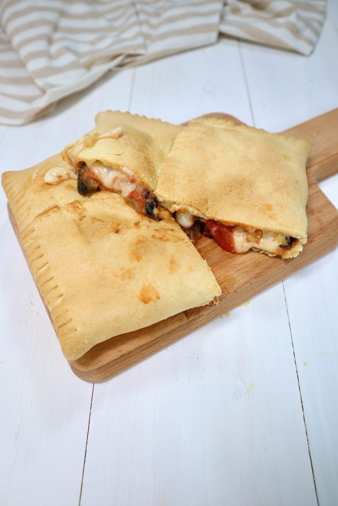 Eggplant and Provola Puff Pastry in Air Fryer