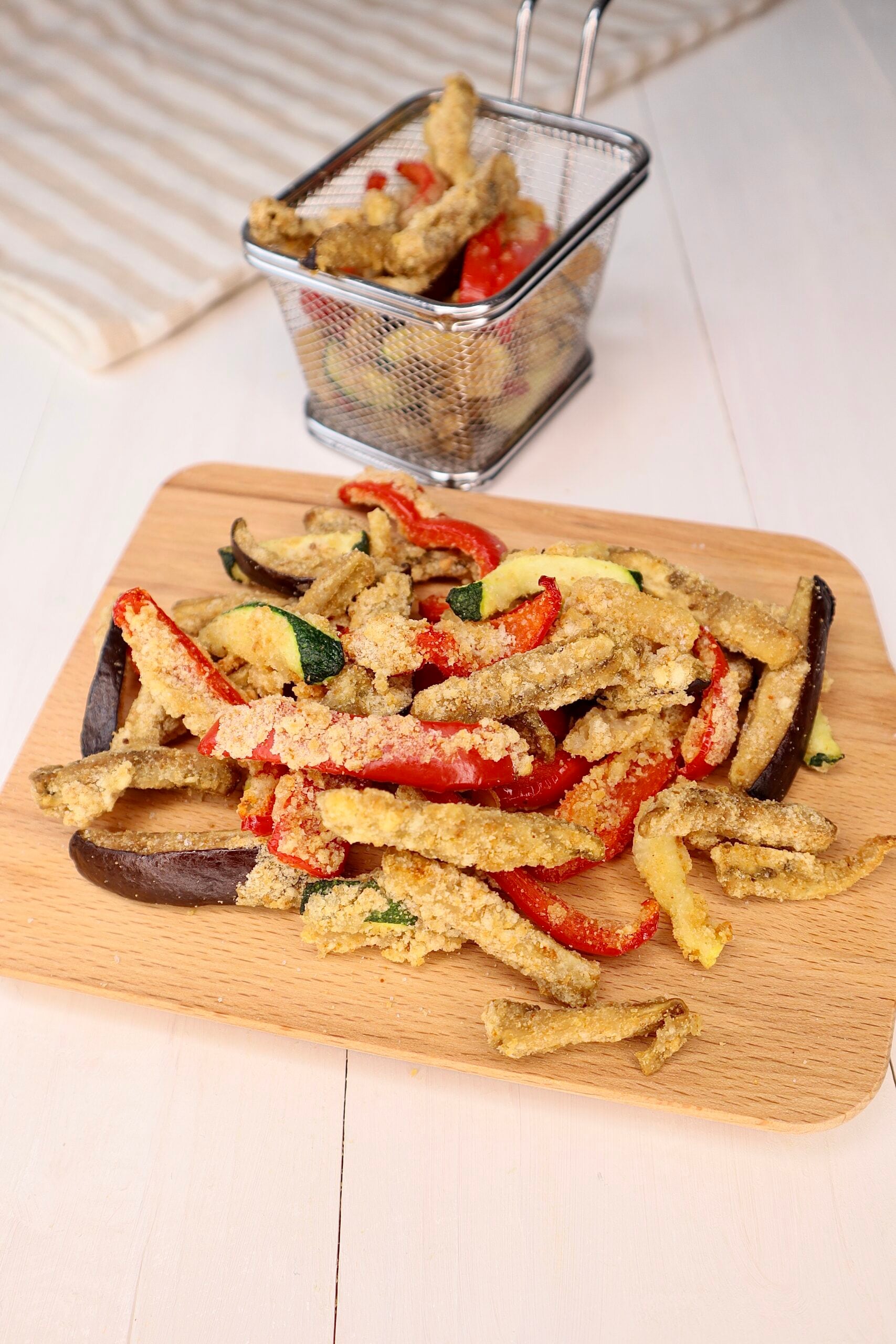Crispy Vegetable Sticks in Air Fryer