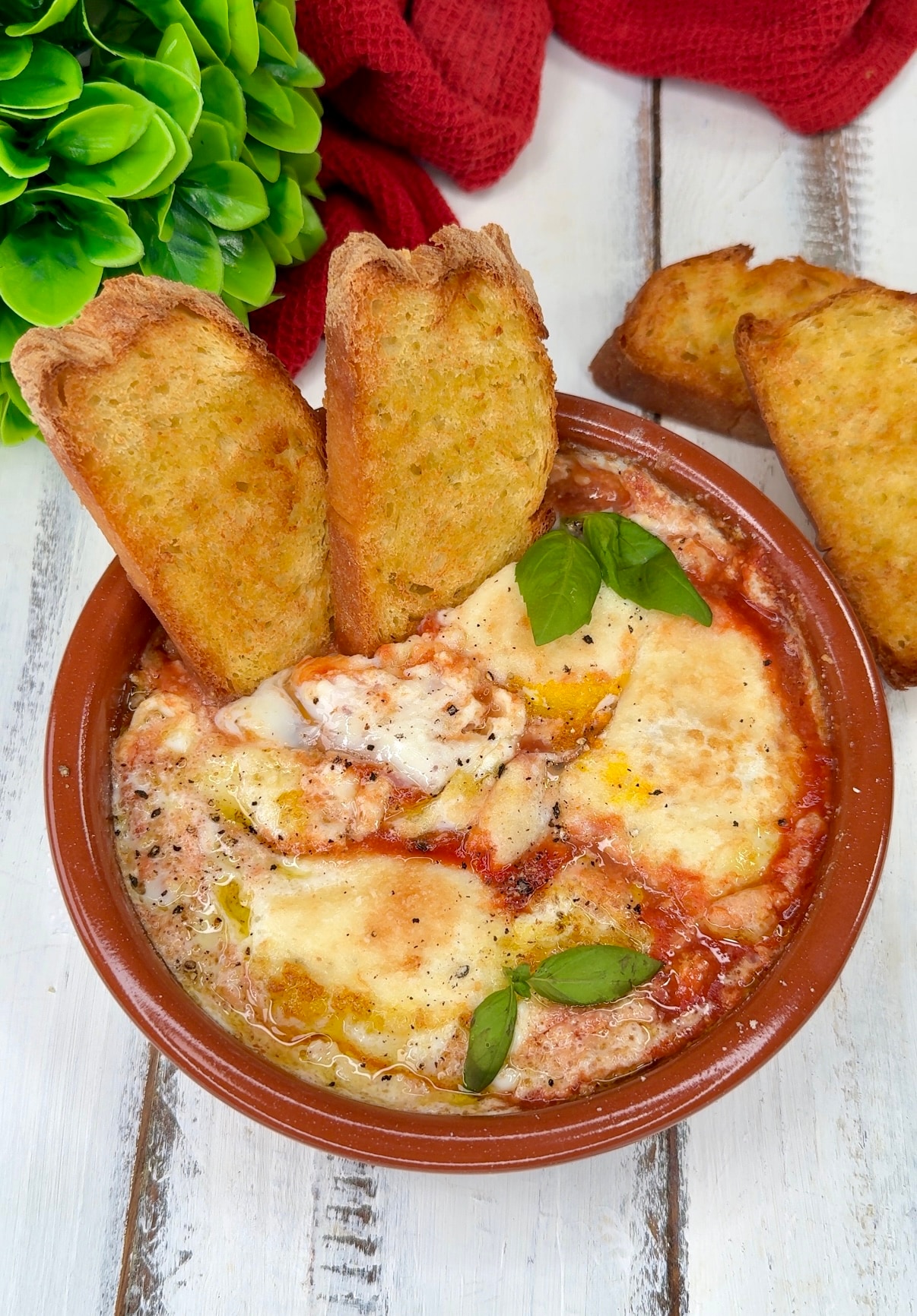 Eggs in Purgatory Cooked in an Air Fryer