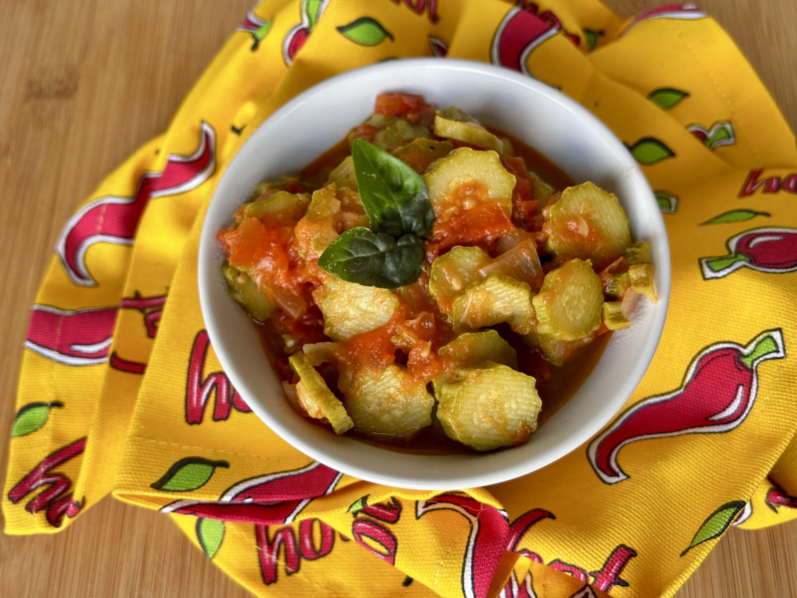 Zucchini with Tomatoes