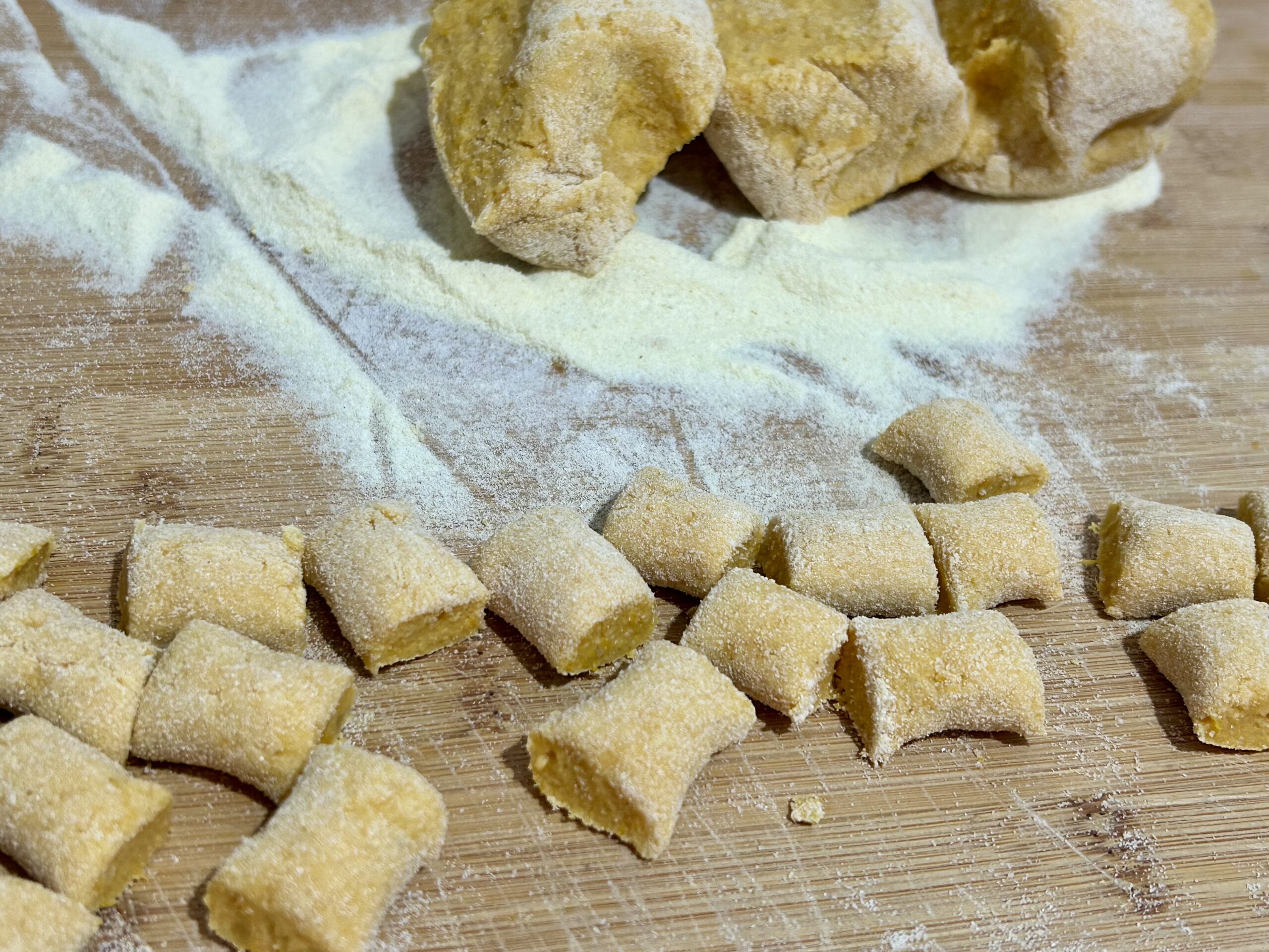 Pumpkin Gnocchi Without Eggs