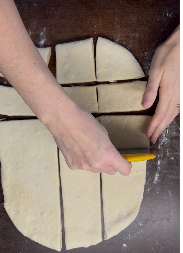 Rectangles of breads