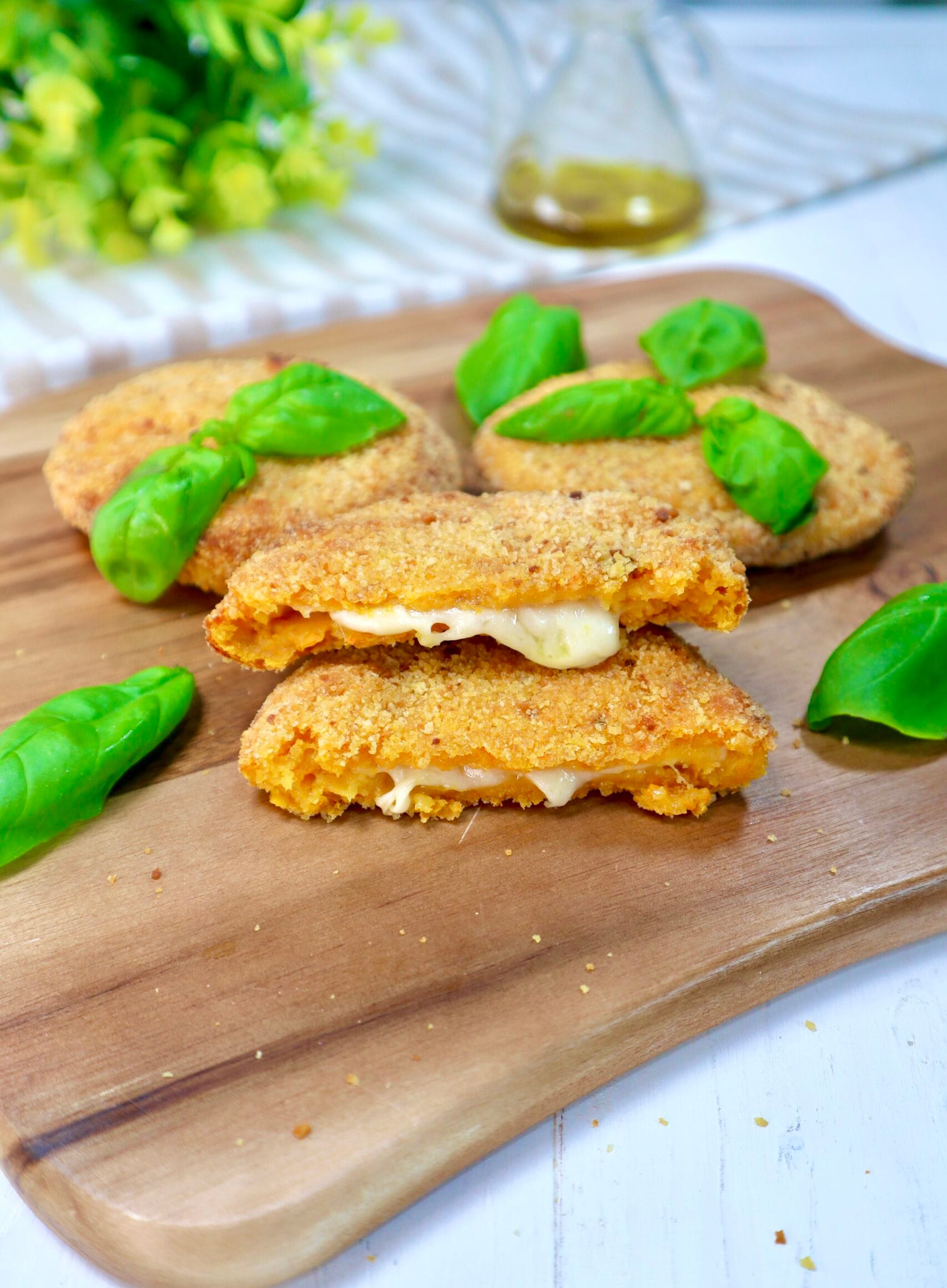Melting Pumpkin Cutlets in Air Fryer