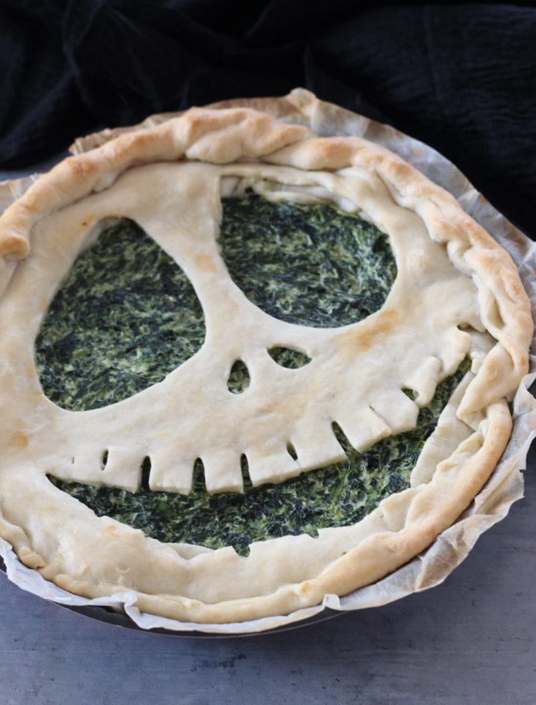 Halloween savory pie