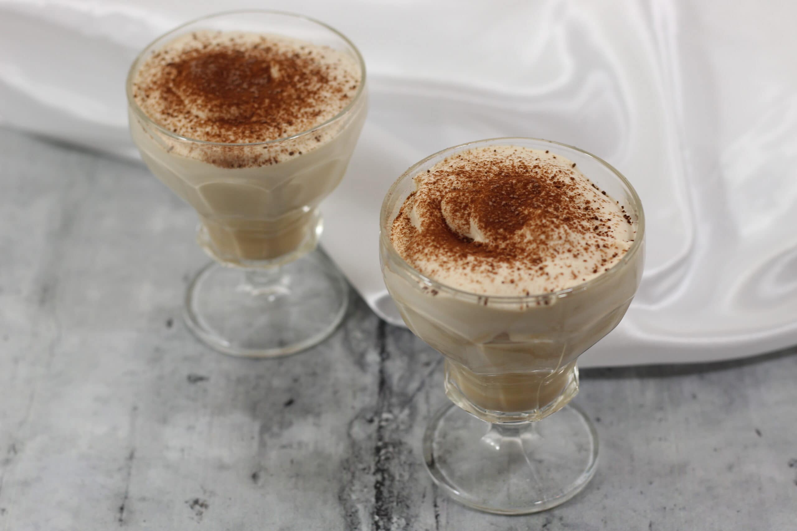 Coffee Mousse with Cream