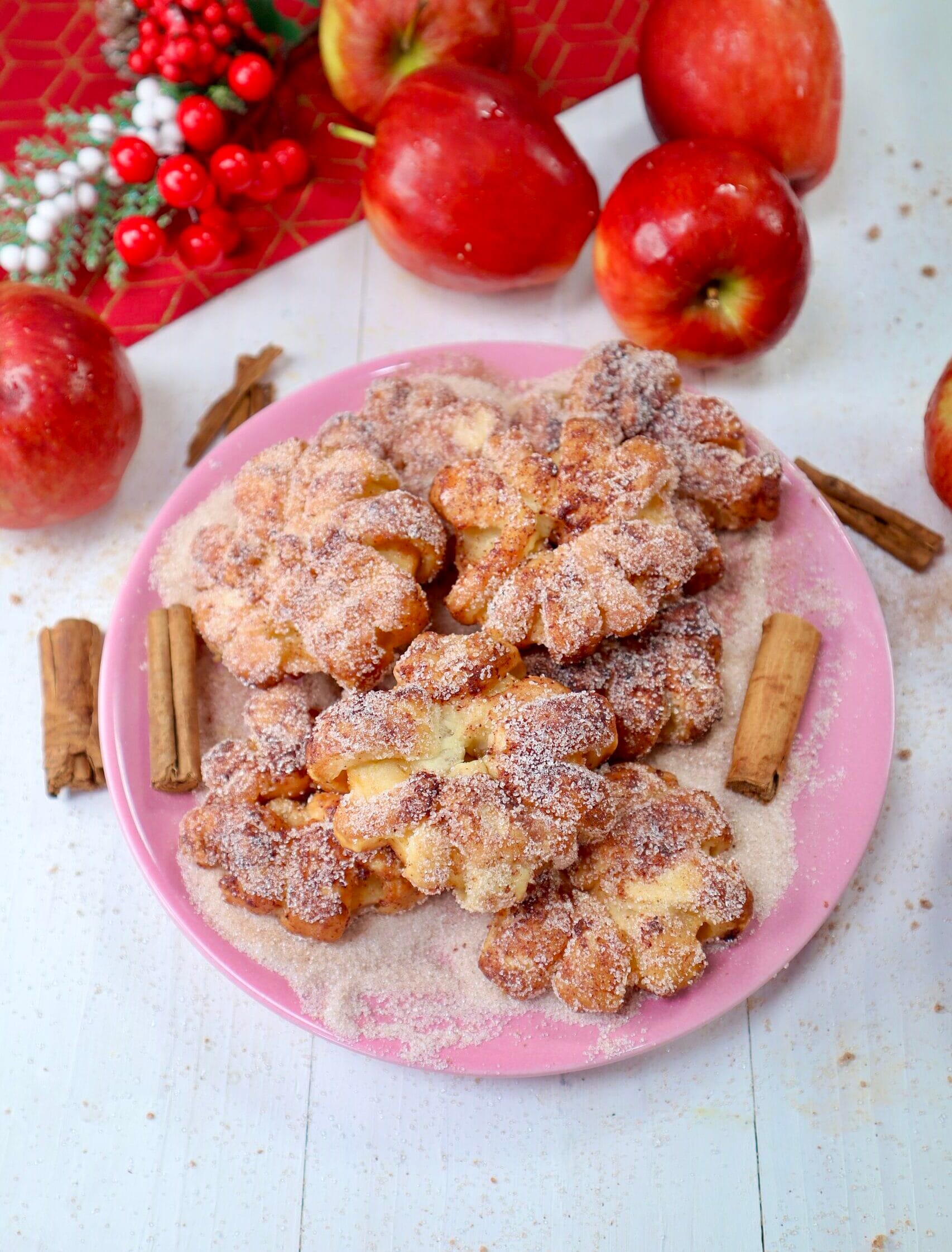 Apple Donuts in Air Fryer